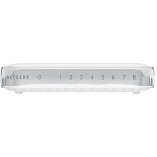 Netgear GS608UK White Gigabit 10/1000 Ethernet Switch 8 Port : image 1