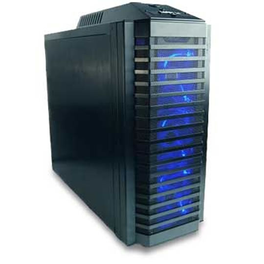 Lian-Li PC-P60B Black Aluminum Super Mid Tower Case Without PSU : image 1
