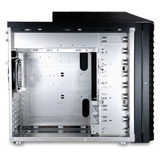 Lian-Li PC-P60B Black Aluminum Super Mid Tower Case Without PSU : image 2