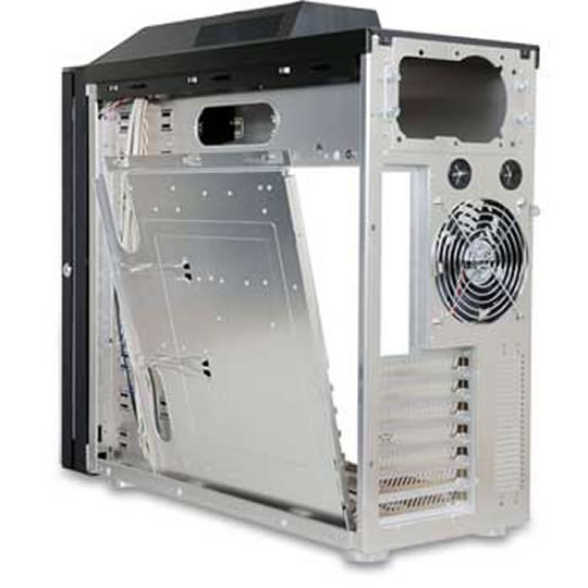 Lian-Li PC-P60B Black Aluminum Super Mid Tower Case Without PSU : image 3