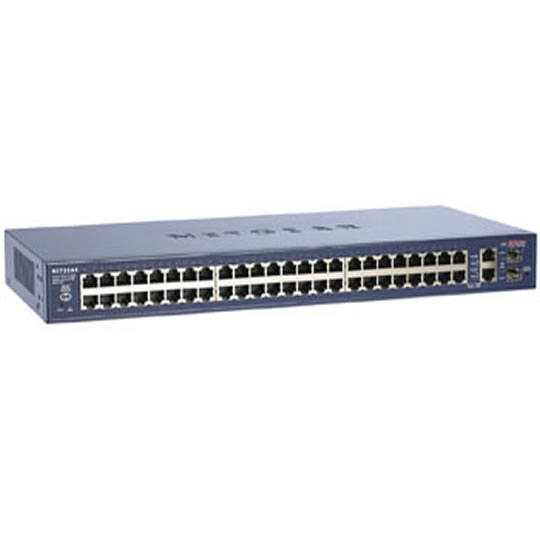 Netgear Rackmountable 48 Port Smart Switch with 2 Gigabit Ports : image 1