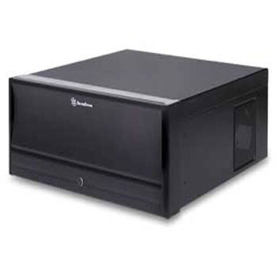 Silverstone Tech. Black Desktop Case : image 1