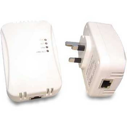 Newlink NL-HP200DL 200mbps Ethernet Homeplugs Twin Pack : image 1