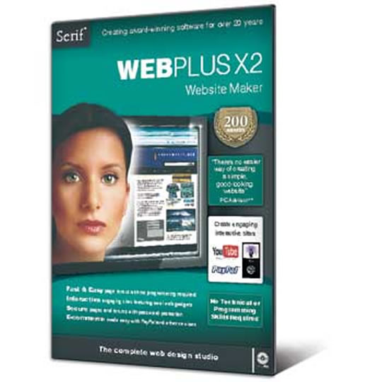 Serif WebPlus X2 - 3 User - Retail : image 1