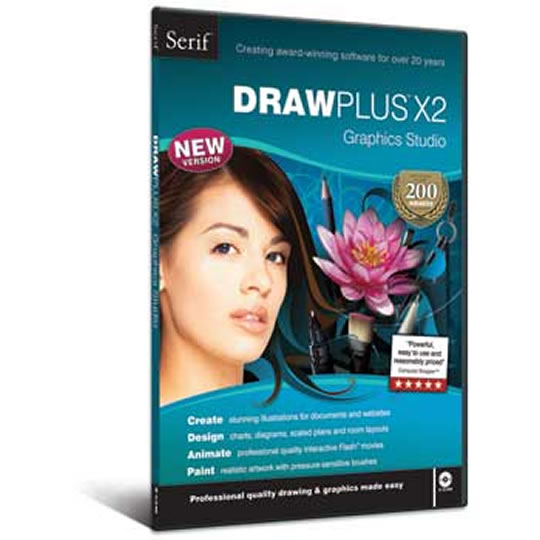 Serif DrawPlus X2 - 3 User - Retail : image 1