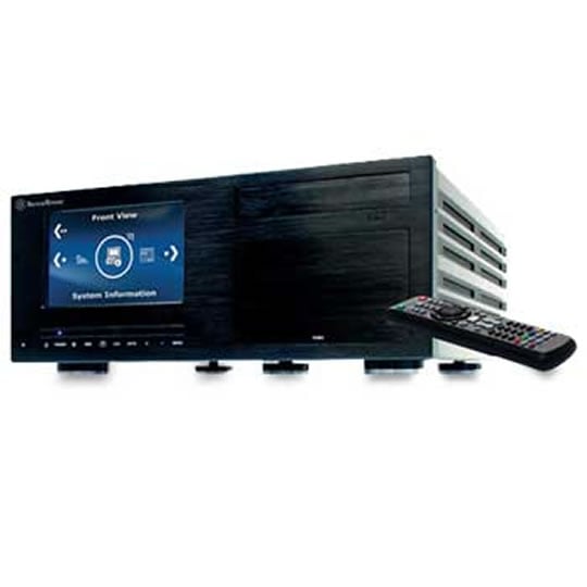 Silverstone Crown HTPC Case - Black : image 1