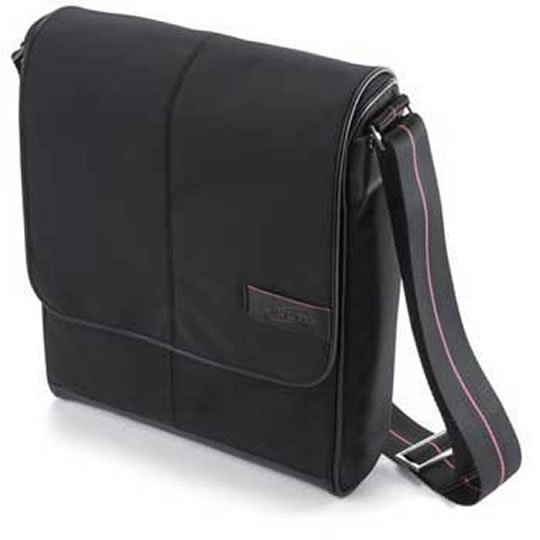 Dicota City.Wear Trendy Black shoulder bag for modern living for up to 15.4" Laptops, Black : image 1