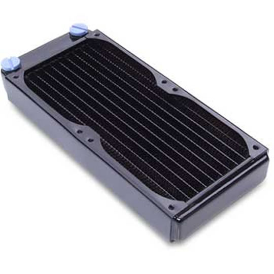 XSPC RS240 Radiator - Black (G1/4" Threaded Ports) : image 1