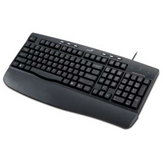Genius KB-200 Black Multimedia Keyboard : image 1
