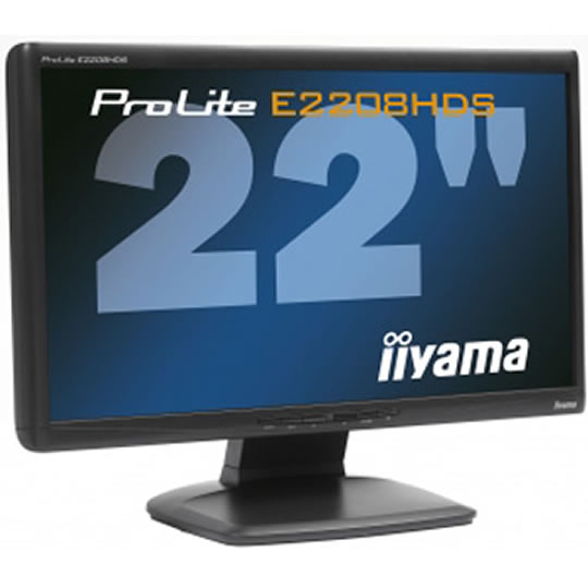 Iiyama 22" LCD Monitor PLE2208HDS-B2 : image 1