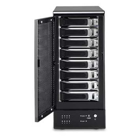 EdgeStore DAS801T 8xBay JBOD, RAID 0, 1, 5 & 10 DAS Enclosure via eSATA (IO card Included) : image 1