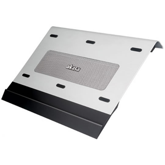 Akasa AK-NB Orion Ergonomic, Brushed Ali NB cooler for WS NB up to 15.4" with soft touch wrist rest : image 1