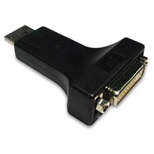 DVI Socket to DisplayPort 1.1 Plug Converter Adapter : image 1