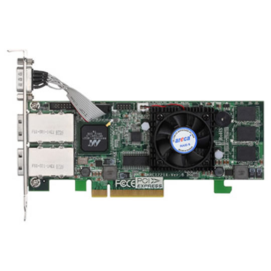 PCIe External SFF-8088 Raid Card from ARECA ARC-1221 : image 1