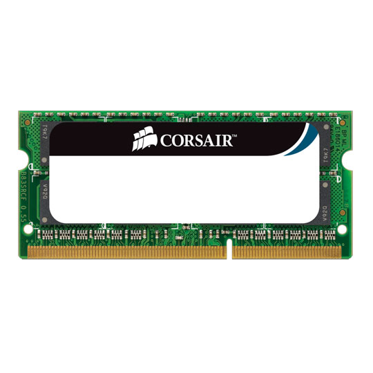 Corsair Memory 2GB DDR3 SO-DIMM PC3-8500 (1066) Dual Channel Laptop : image 1