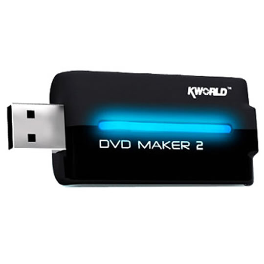 Kworld DVD Maker II - Video Capture/Edit from VHS/V8/Hi8 etc, USB2, inv Cyberlink Power Producer 4 : image 1