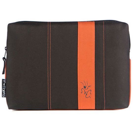 Pakuma Eco Cocoon Black/Red Laptop Sleeve 10" : image 1