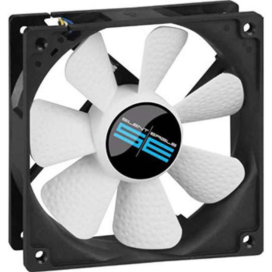Sharkoon Golf Ball Silent Eagle SE fan Quiet Case Fan inc 4x Speed Cable Set 120mm : image 1