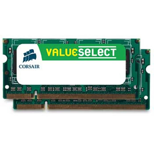 Corsair Memory Notebook 8GB DDR2 SO-DIMM PC2-6400 (800) Single Channel Laptop : image 1