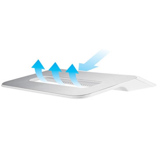 Choiix C-HL02-WP Unique Mini Air-Through up to 7"-15" Laptop Cooler 4 Port USB Hub : image 3