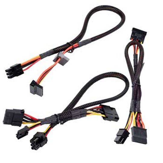 Silverstone SST-PP05 Short cable set for Strider series PSU, 100% modular : image 4