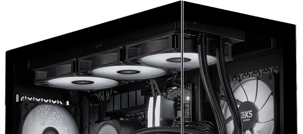 Gaming PC with NVIDIA GeForce RTX 5090 and AMD Ryzen 7 9800X3D