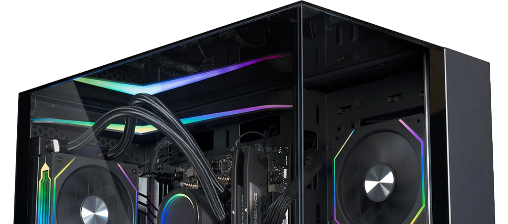 Gaming PC with NVIDIA RTX 5070 Ti and Intel Core Ultra 7 265KF