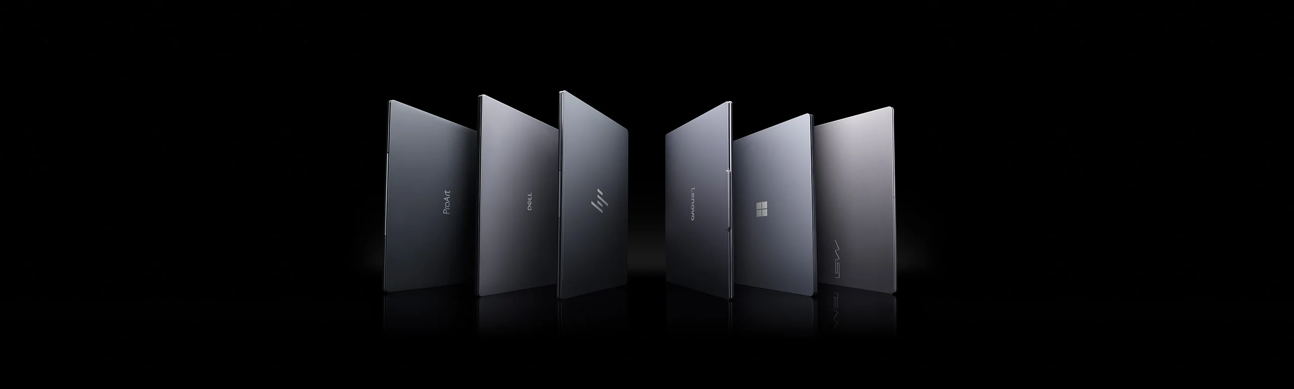Range of NVIDIA RTX Spark laptops from different brands