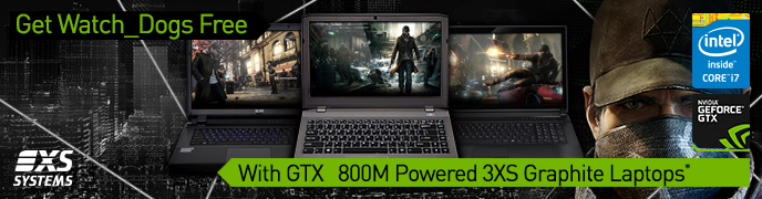 3XS Gaming Laptops
