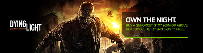 Nvidia GTX965M Dying Light