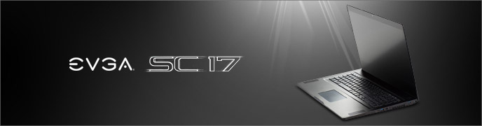 EVGA SC17 Gaming Laptop