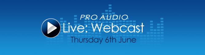 Pro Audio Live Webcast