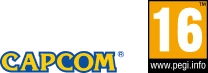 CAPCOM logo and PEGI age rating for PRAGMATA