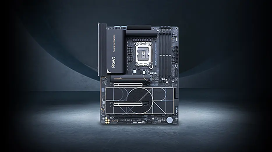ASUS ProArt motherboard with advanced connectivity features