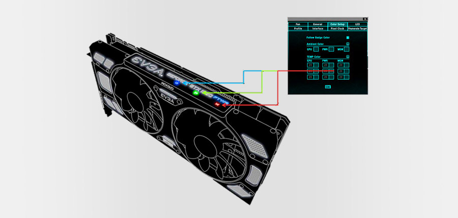 EVGA ICX led rgb