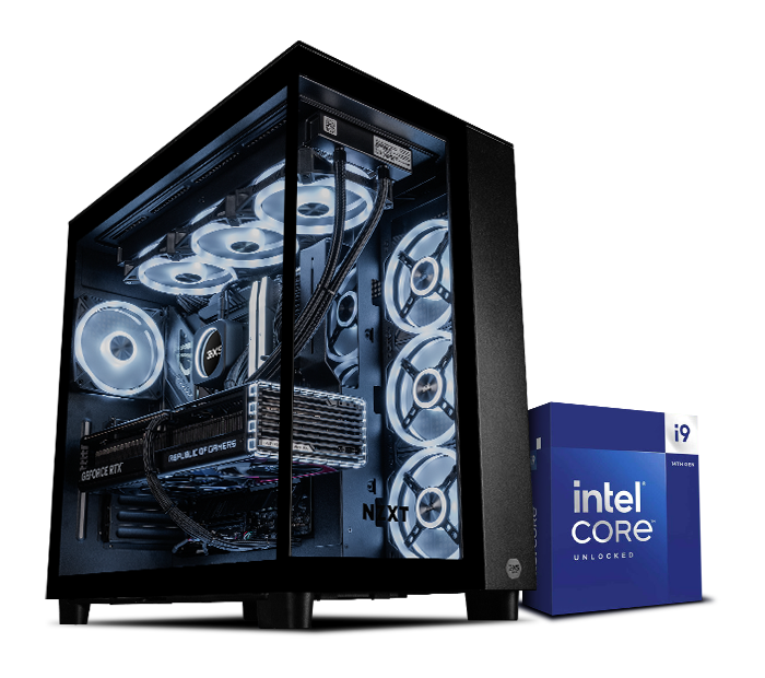 intel core cpu powered gaming pc