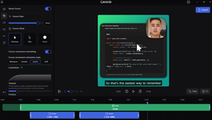 Canvid AI Screen Recording Software