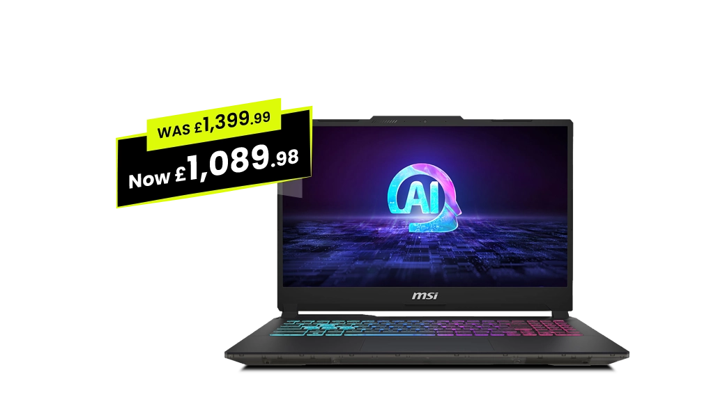 MSI Cyborg AI 15-inch Gaming Laptop with Intel Ultra 7 processor