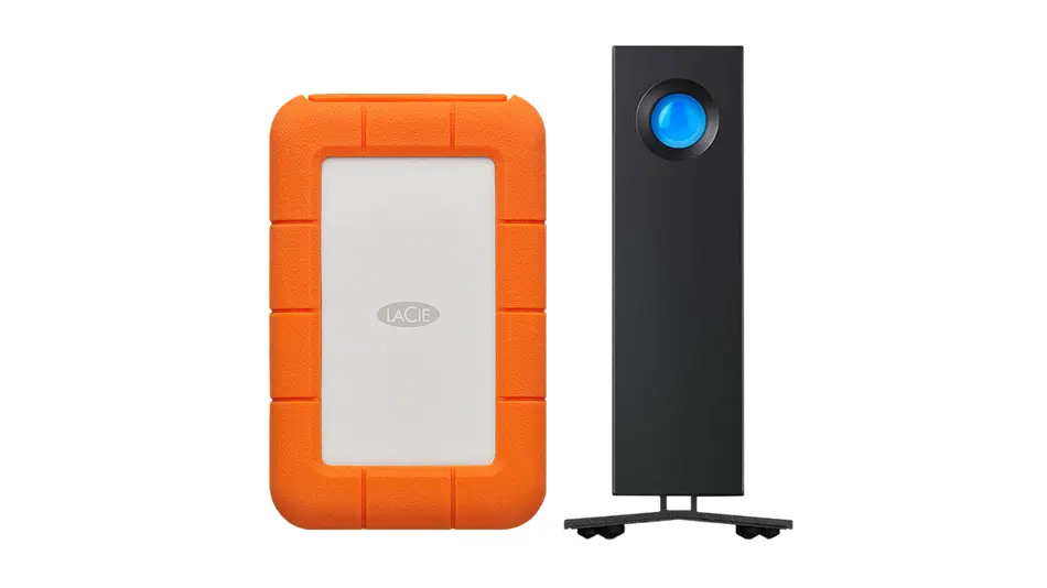 LaCie d2 Professional and Rugged HDD drives