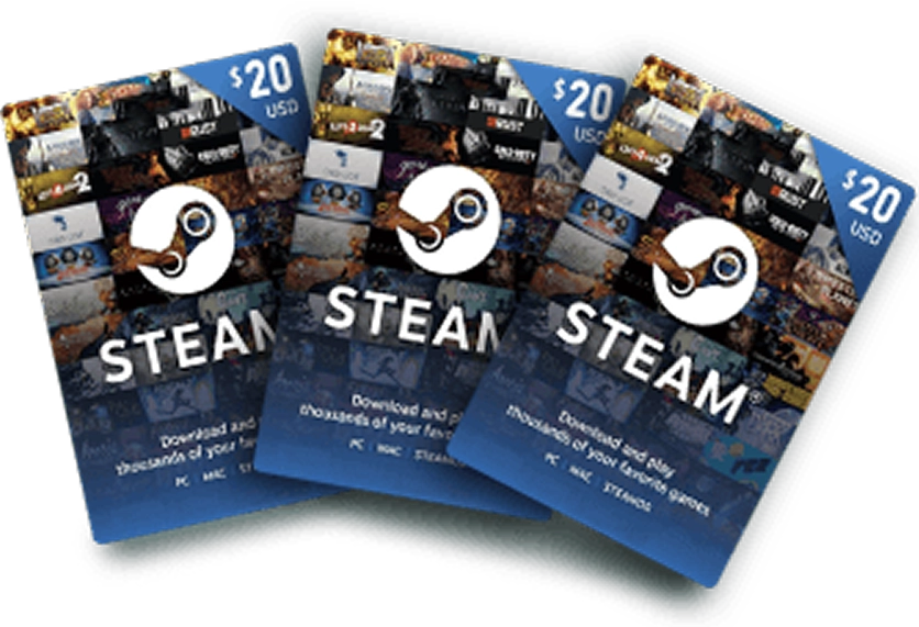 Steam code vouchers