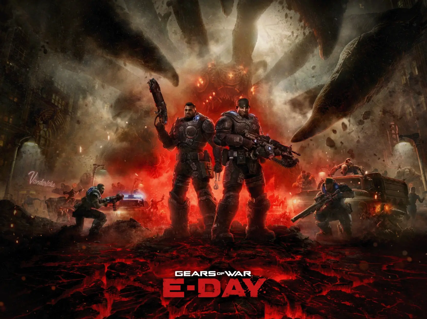 Gears of War E-Day Poster