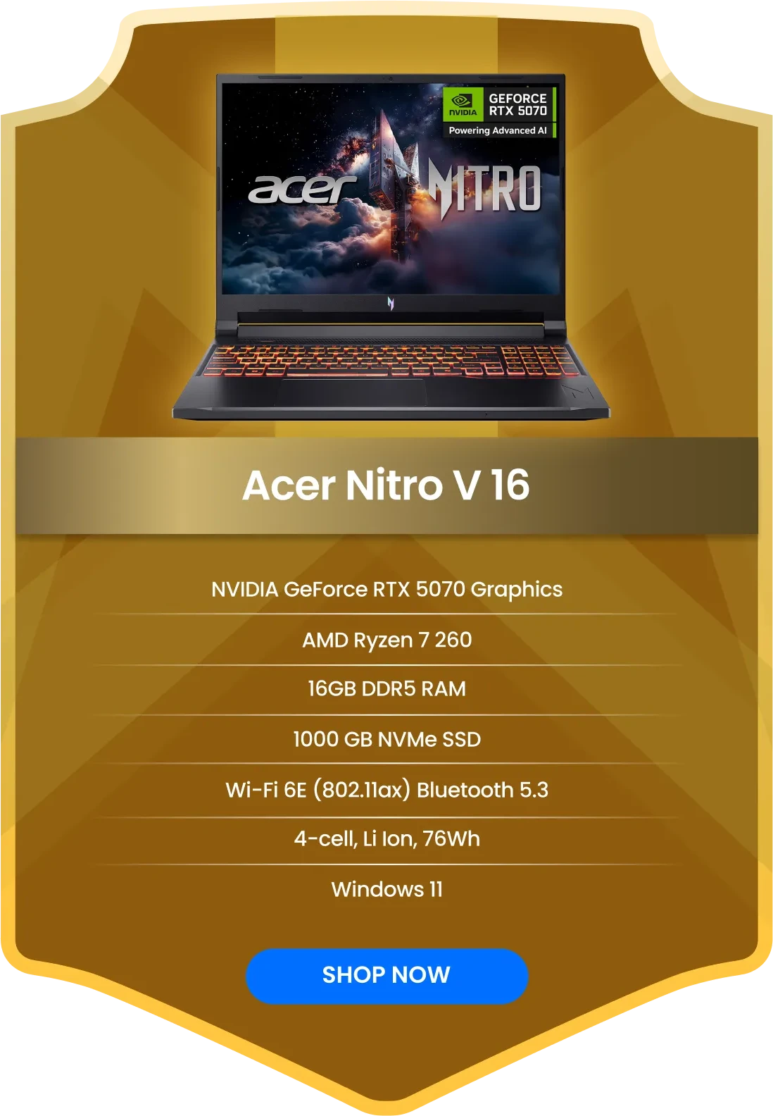 Acer Nitro V16
