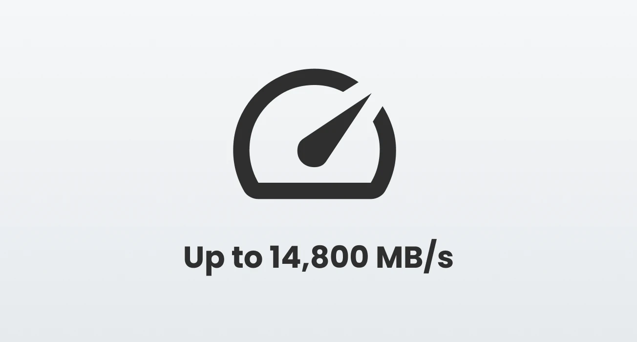 Samsung 9100 PRO pro-level gaming speed up to 14,800 MB/s