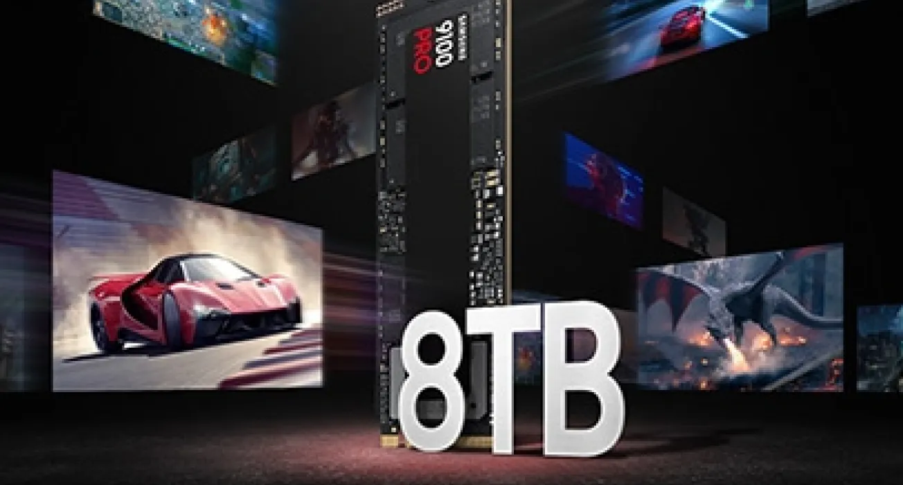 8TB mega capacity for gaming and productivity