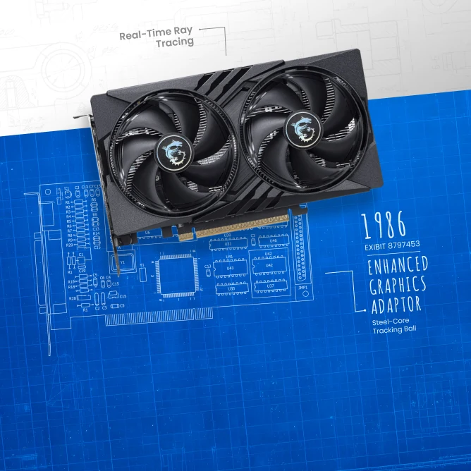 MSI GeForce RTX 5050 8GB GAMING Graphics Card