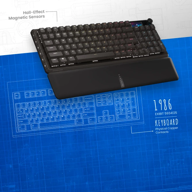 VANGUARD PRO 96-MGX -BLK Keyboard